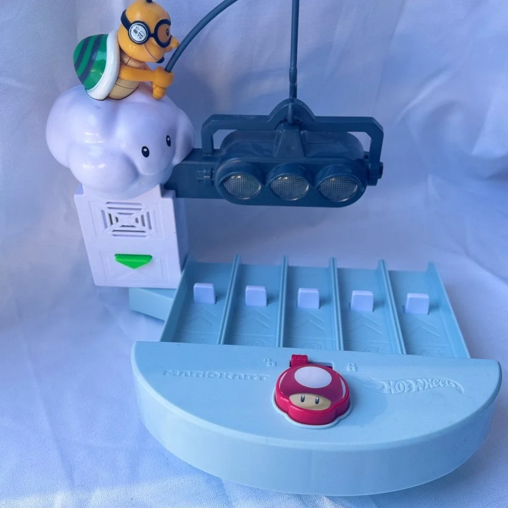 HOT‎ WHEELS SUPER MARIO KART RAINBOW ROAD REPLACEMENT PARTS STARTING LINE GATE
